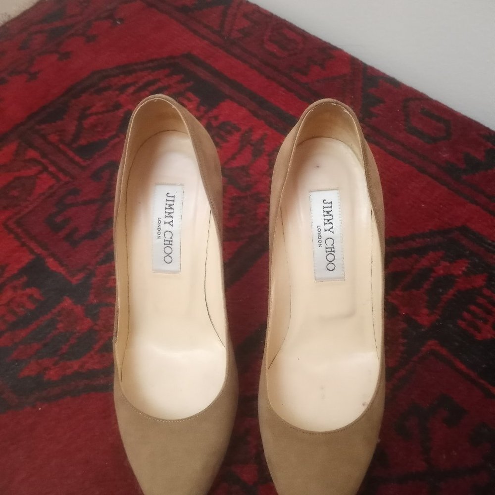 Jimmy Choo Suede Pumps 6.5